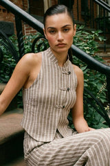 Top Studio line cuello mao