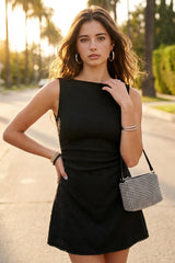 Vestido corto Helena sin mangas