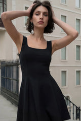 Vestido corto skater