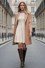 Vestido corto textura