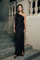 Vestido Gallery un hombro