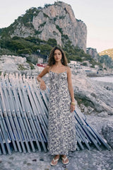 Isabelline long dress