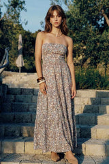 Vestido midi Antonnia floral