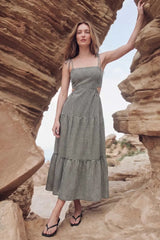 Floral maxi dress