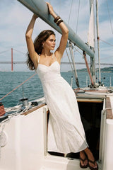 Vestido Saint Soleil bordado
