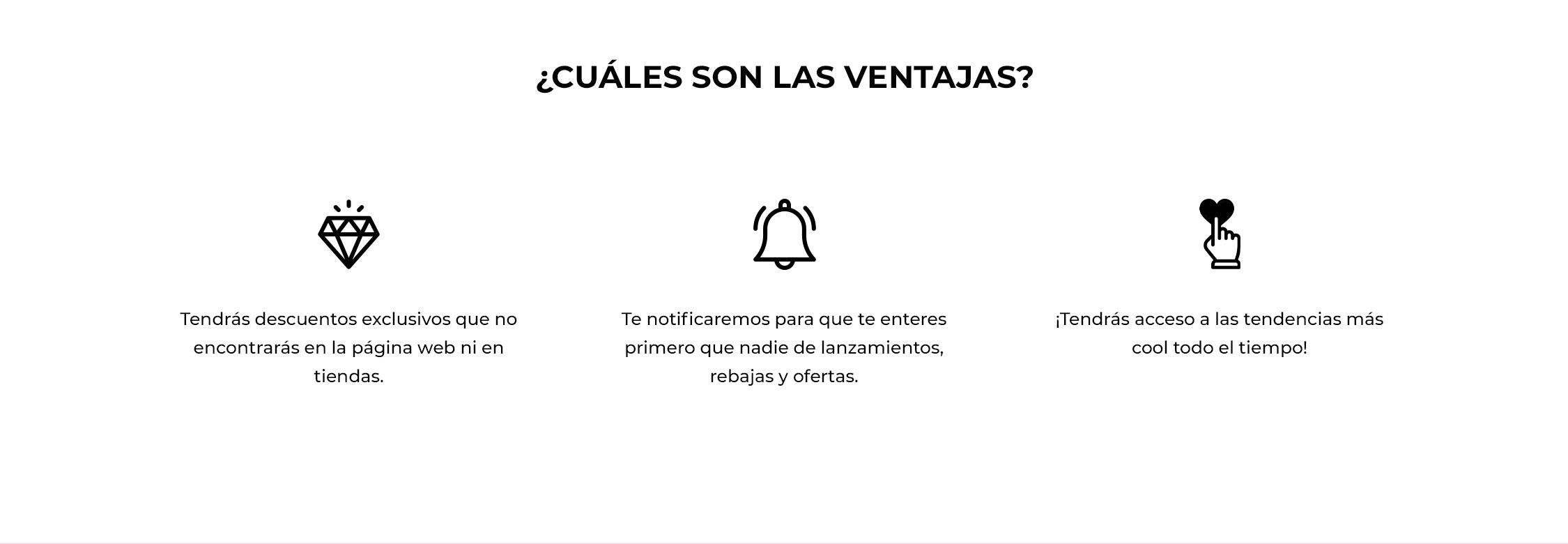 Ventajas de comprar en la app de Highstreet